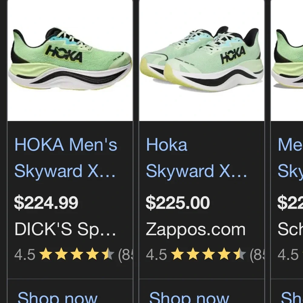 HOKA Men's Skyward X Running
Shoes - Picture 2 of 9